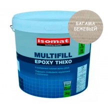 ISOMAT MULTIFILL-EPOXY THIXO - 2-компонентная эпоксидная затирка и клей для плитки (Багама бежевый)