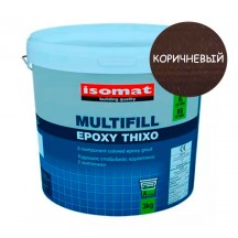 ISOMAT MULTIFILL-EPOXY THIXO - 2-компонентная эпоксидная затирка и клей для плитки (Коричневый)