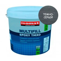 ISOMAT MULTIFILL-EPOXY THIXO - 2-компонентная эпоксидная затирка и клей для плитки (Темно-серый)