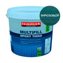 ISOMAT MULTIFILL-EPOXY THIXO - 2-компонентная эпоксидная затирка и клей для плитки (Бирюзовый)
